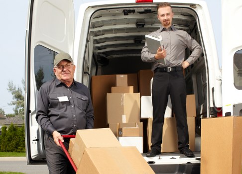 Professional packing services in Wembley preparing moving boxes
