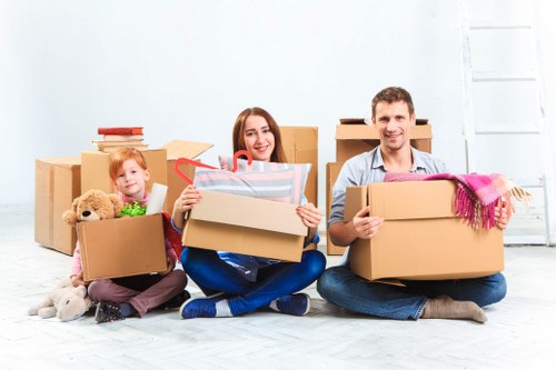 Man and van service loading items in Wembley