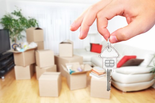 Organized storage space in Wembley for seasonal and household items