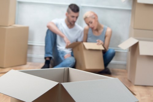 Customer reviewing payment and account obligations for storage services