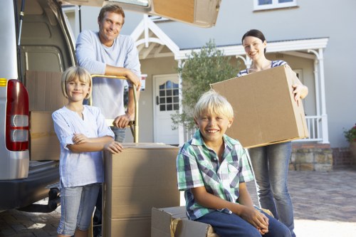 Moving van and packing supplies for removals in Wembley