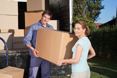 Careful packing and loading for flat removals in Wembley